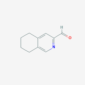 5,6,7,8-Tetrahydroisoquinoline-3-carbaldehyde