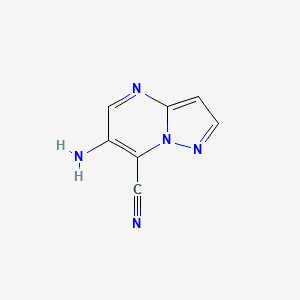 6-Aminopyrazolo[1,5-a]pyrimidine-7-carbonitrile