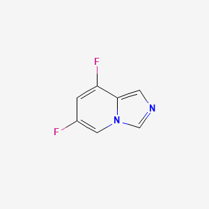 6,8-Difluoroimidazo[1,5-A]pyridine