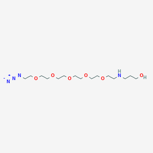 3-(Azido-PEG5-amino)propanol