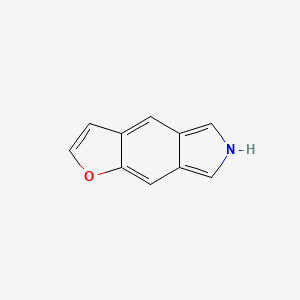 molecular formula C10H7NO B11920847 6H-Furo[2,3-f]isoindole CAS No. 23628-74-2