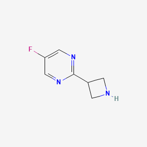 2-(3-Azetidinyl)-5-fluoropyrimidine