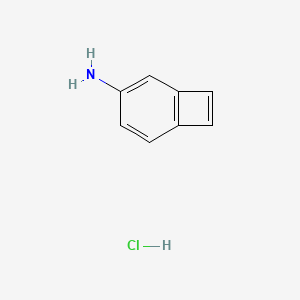 Bicyclo[4.2.0]octa-1,3,5,7-tetraen-3-amine hydrochloride