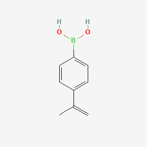 molecular formula C9H11BO2 B11920990 [4-(Prop-1-en-2-yl)phenyl]boronic acid CAS No. 6962-76-1