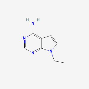 7-Ethyl-7h-pyrrolo[2,3-d]pyrimidin-4-amine