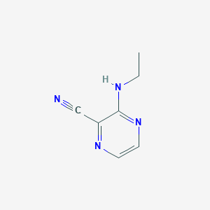 3-(Ethylamino)pyrazine-2-carbonitrile