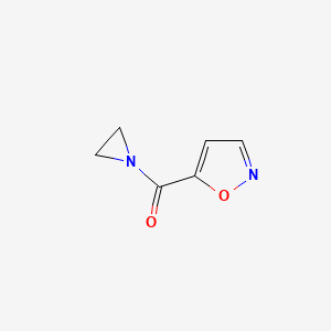 Aziridin-1-yl(isoxazol-5-yl)methanone