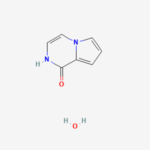 Pyrrolo[1,2-a]pyrazin-1(2H)-one hydrate