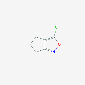 3-Chloro-5,6-dihydro-4H-cyclopenta[c]isoxazole