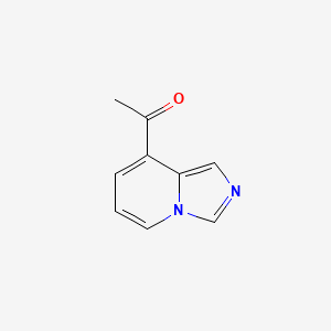 1-(Imidazo[1,5-a]pyridin-8-yl)ethanone