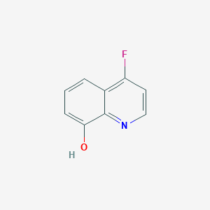 molecular formula C9H6FNO B11921724 4-Fluoro-8-hydroxyquinoline 