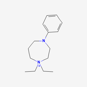 molecular formula C15H25N2+ B1192173 ASM-024 cation CAS No. 1609534-88-4