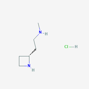 (R)-2-(Azetidin-2-yl)-N-methylethanamine hydrochloride