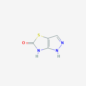 5H-Pyrazolo[3,4-d]thiazol-5-one, 1,6-dihydro-