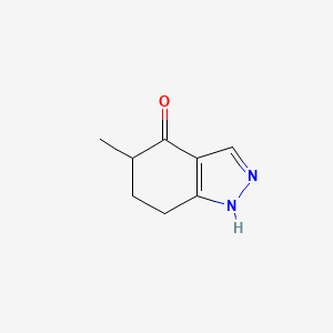 5-methyl-6,7-dihydro-1H-indazol-4(5H)-one