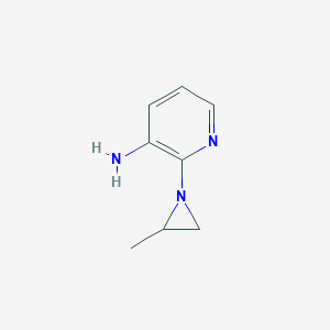 2-(2-Methylaziridin-1-yl)pyridin-3-amine