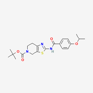 molecular formula C21H27N3O4S B1192183 Autogramin-2 