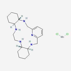 molecular formula C21H35Cl2MnN5 B1192185 阿瓦索帕森锰 CAS No. 435327-40-5