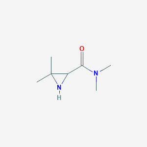 N,N,3,3-Tetramethylaziridine-2-carboxamide