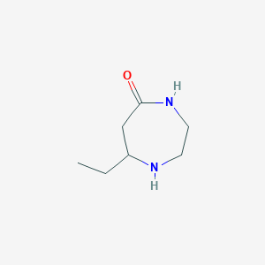 7-Ethyl-1,4-diazepan-5-one