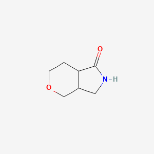 3,3a,4,6,7,7a-hexahydro-2H-pyrano[3,4-c]pyrrol-1-one