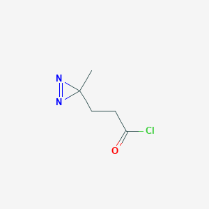 3-(3-Methyl-3H-diazirin-3-yl)propanoyl chloride