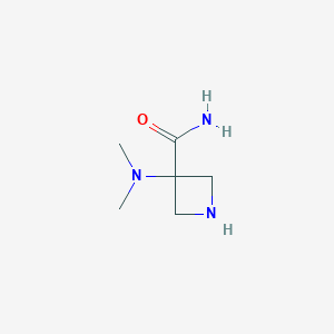 3-(Dimethylamino)azetidine-3-carboxamide