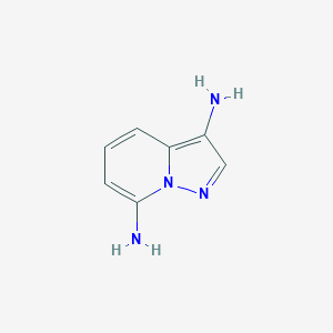 Pyrazolo[1,5-a]pyridine-3,7-diamine