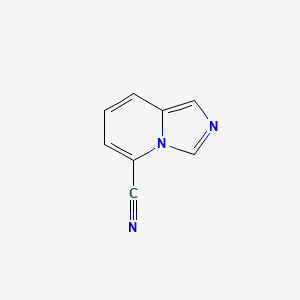 Imidazo[1,5-a]pyridine-5-carbonitrile