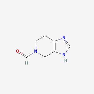 6,7-dihydro-1H-imidazo[4,5-c]pyridine-5(4H)-carbaldehyde