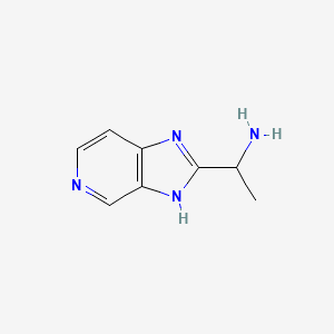 1-(3H-imidazo[4,5-c]pyridin-2-yl)ethanamine