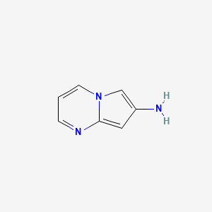 Pyrrolo[1,2-a]pyrimidin-7-amine