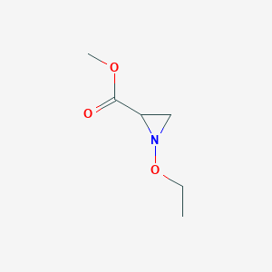 Methyl 1-ethoxyaziridine-2-carboxylate