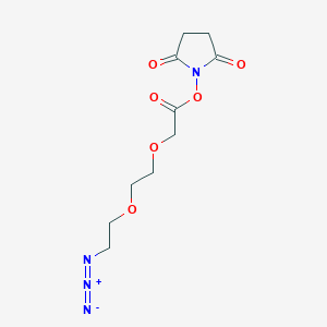 Azido-PEG2-CH2CO2-NHS