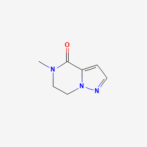 5-Methyl-6,7-dihydropyrazolo[1,5-a]pyrazin-4(5H)-one