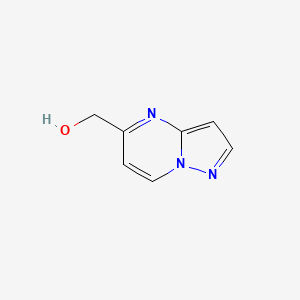 molecular formula C7H7N3O B11922384 Pyrazolo[1,5-a]pyrimidin-5-ylmethanol 