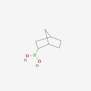 molecular formula C7H13BO2 B11922414 2-Norbornylboronic acid CAS No. 851137-34-3