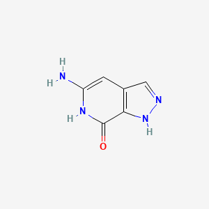 5-Amino-1H-pyrazolo[3,4-c]pyridin-7(6H)-one