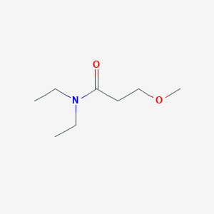 molecular formula C8H17NO2 B11922511 N,N-Diethyl-3-methoxy-propionamide 