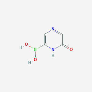 (6-Oxo-1,6-dihydropyrazin-2-yl)boronic acid