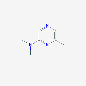 molecular formula C7H11N3 B11922650 N,N,6-Trimethylpyrazin-2-amine CAS No. 56343-48-7