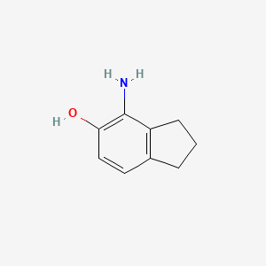 4-Amino-2,3-dihydro-1H-inden-5-ol