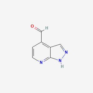 1H-Pyrazolo[3,4-b]pyridine-4-carbaldehyde