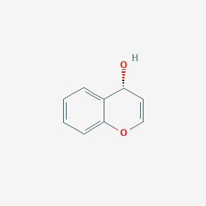 molecular formula C9H8O2 B11922683 (R)-4H-Chromen-4-ol 