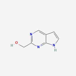 7H-pyrrolo[2,3-d]pyrimidin-2-ylmethanol