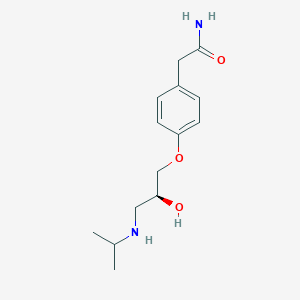 molecular formula C14H22N2O3 B119228 Esatenolol CAS No. 93379-54-5