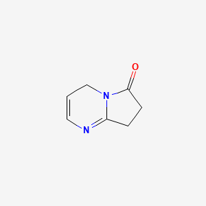 molecular formula C7H8N2O B11922898 7,8-Dihydropyrrolo[1,2-a]pyrimidin-6(4H)-one 