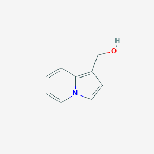 molecular formula C9H9NO B11922915 Indolizin-1-ylmethanol CAS No. 357627-48-6