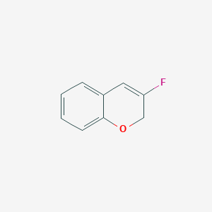 molecular formula C9H7FO B11922933 3-Fluoro-2H-chromene 