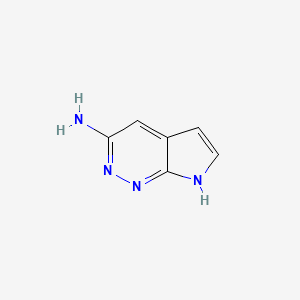 7h-Pyrrolo[2,3-c]pyridazin-3-amine